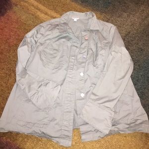 Green Field Shirt Jacket